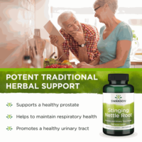 Swanson Stinging Nettle Root 500mg 100 caps - Image 2