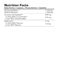 7 Nutrition Curcumin C3 complex 500 mg 60 caps - Image 4
