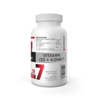 7 Nutrition Vitaminas D3 + K2 Mk7 120 vege caps - Image 3