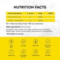 Nutricamed CreGAAtine 60 sachets - Micronized Creatine Monohydrate + GAA - Image 3