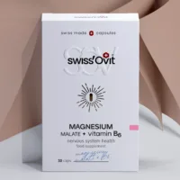 SwissOvit Magnesium Malate + Vitamin B6 30 caps