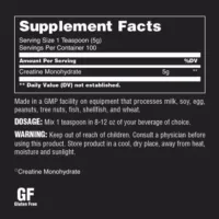 Universal Animal Creatine Powder Unflavored 500g - Image 4