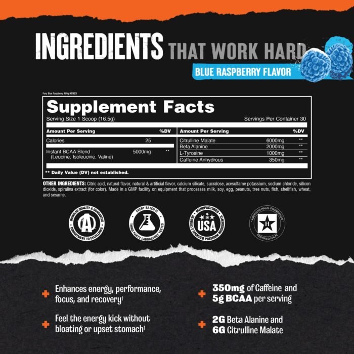 Universal Nutrition® Animal Fury 30 servings - Image 4