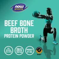 NOW Foods Bone Broth, Beef Powder - 544 grams - Image 2