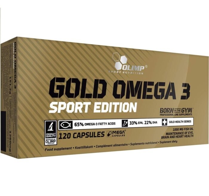Olimp Nutrition Gold Omega 3, Sport Edition - 120 caps