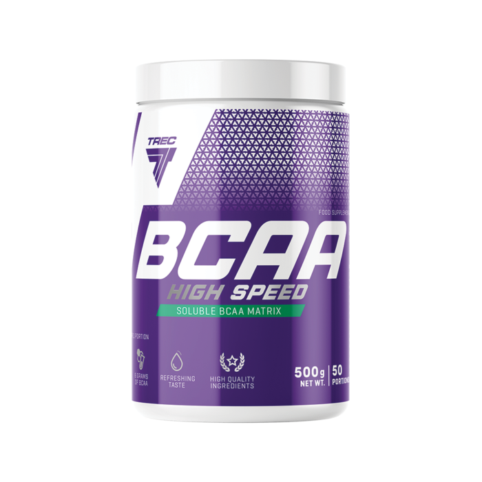 TREC BCAA HIGH SPEED 500g JAR - Image 3