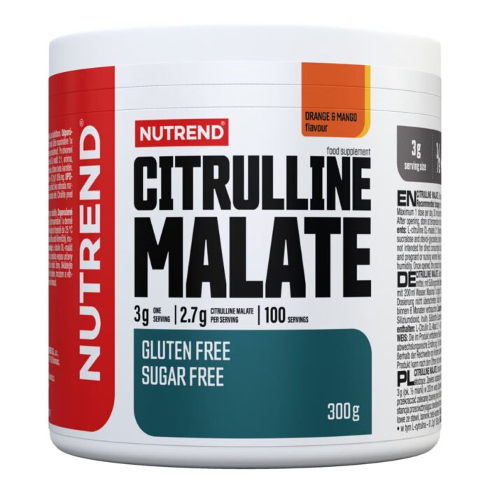 Nutrend Citrulline Malate, Orange & Mango - 300g