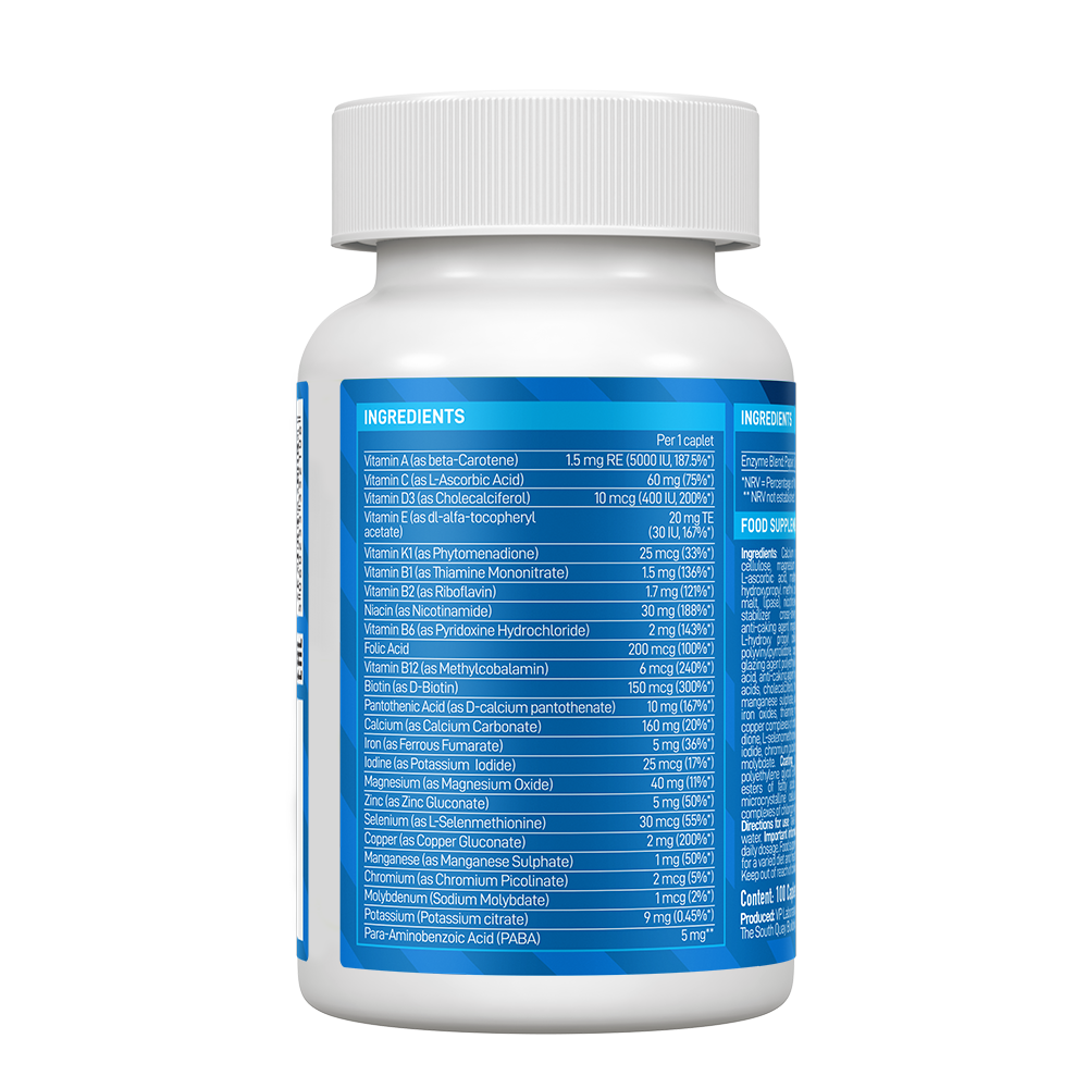 Vplab Daily 1 Sport Multivitamin 100 caplets - Image 4