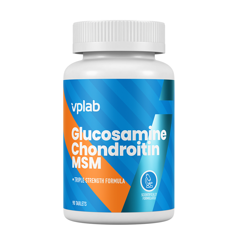 Vplab Glucosamine Chondroitin MSM 90 tablets