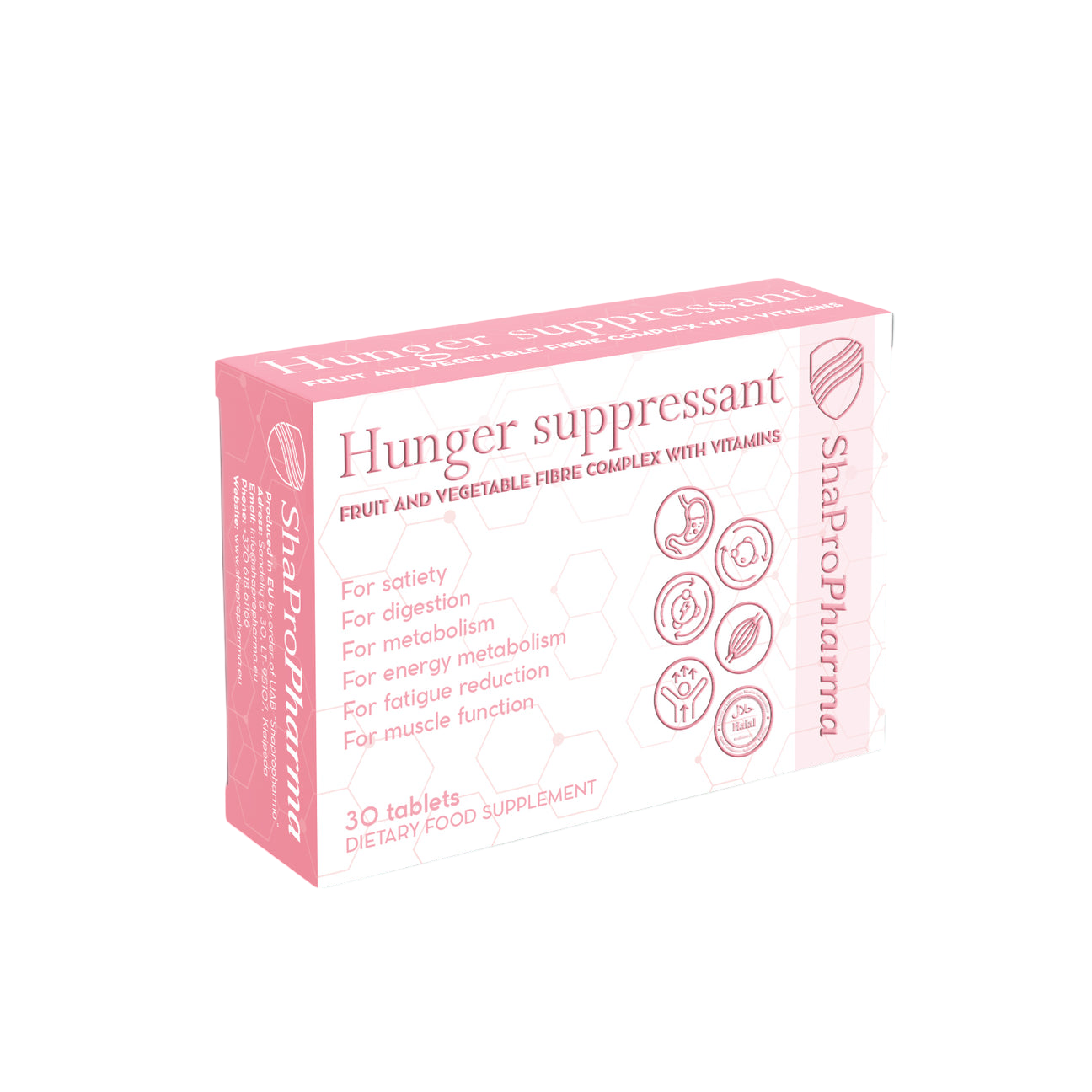 Shapropharma – Hunger Suppressant 30 tablets
