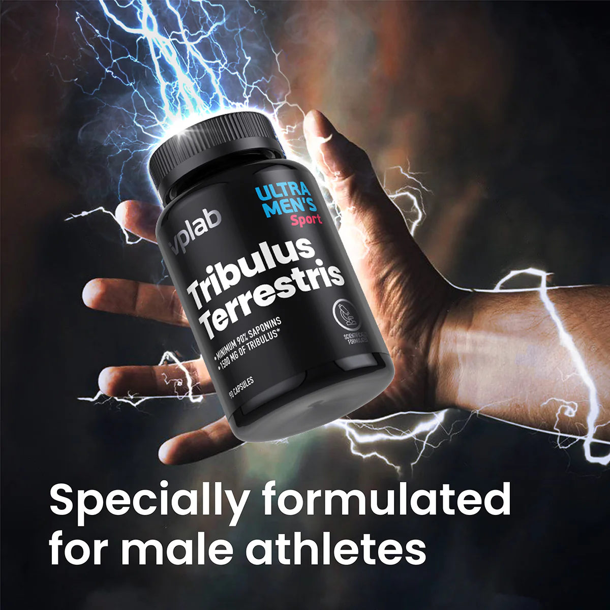 Vplab Ultra Men's Sport Tribulus Terrestris 90caps - Image 4