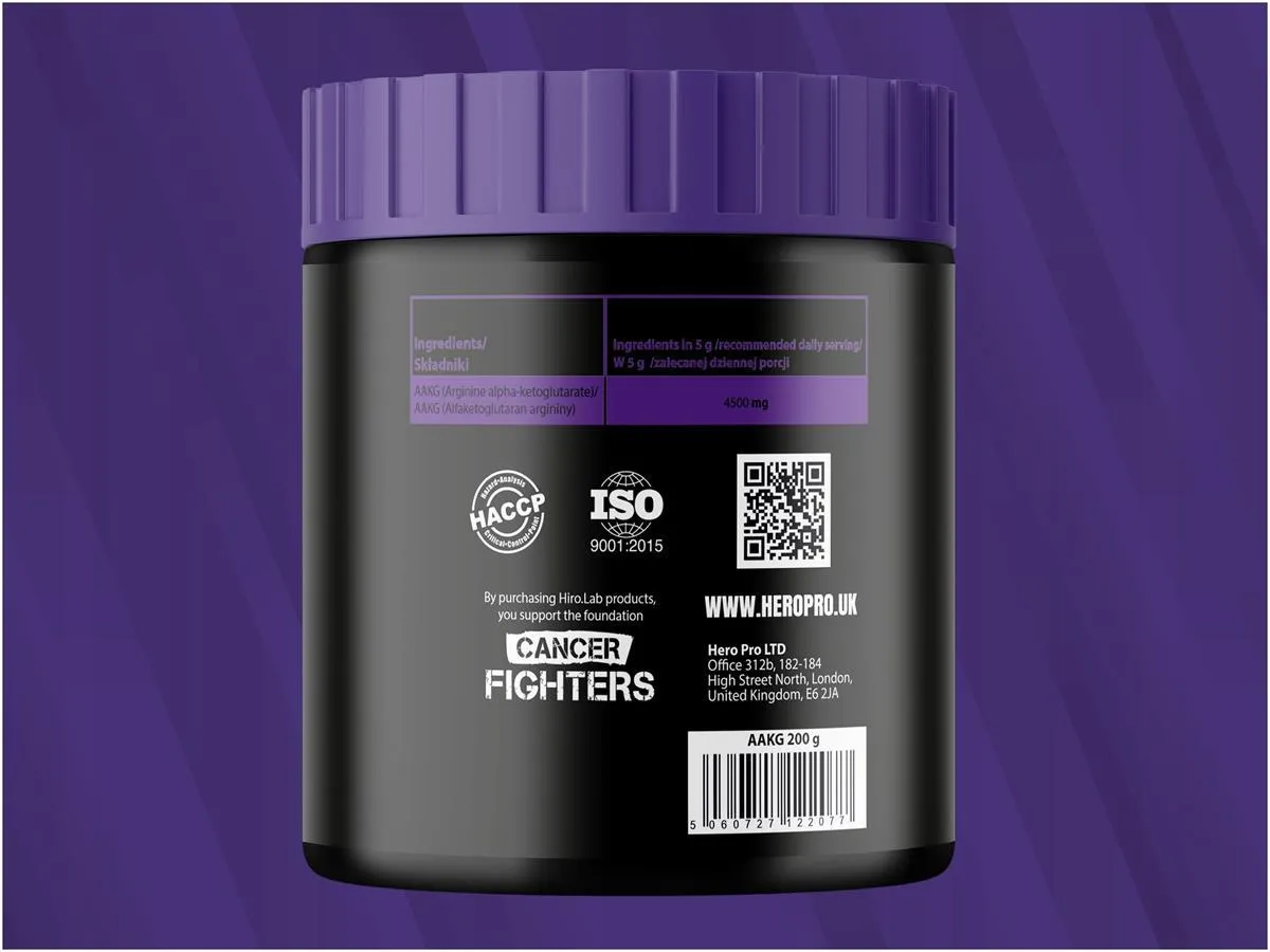 Hiro.Labs AAKG Powder 200 g - Image 2