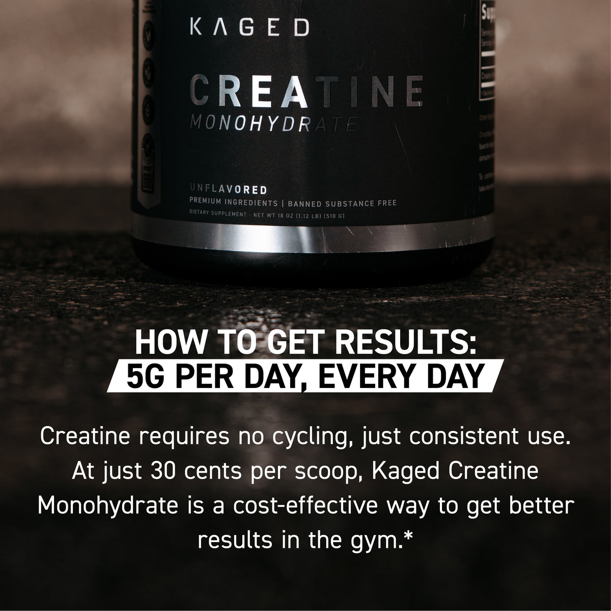 Kaged Muscle Creatine Monohydrate - 510 grams - Image 10