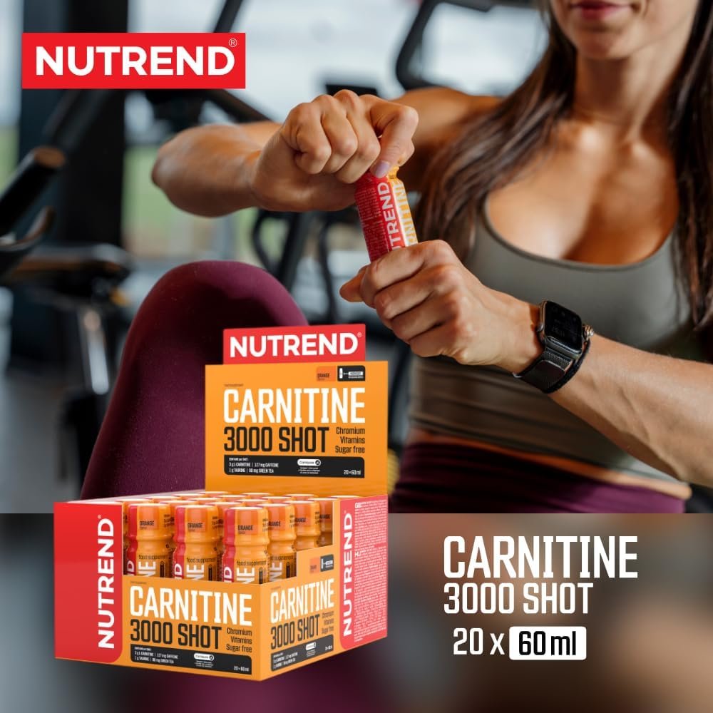 Nutrend Carnitine 3000 Shot - 20 x 60 ml. - Image 3