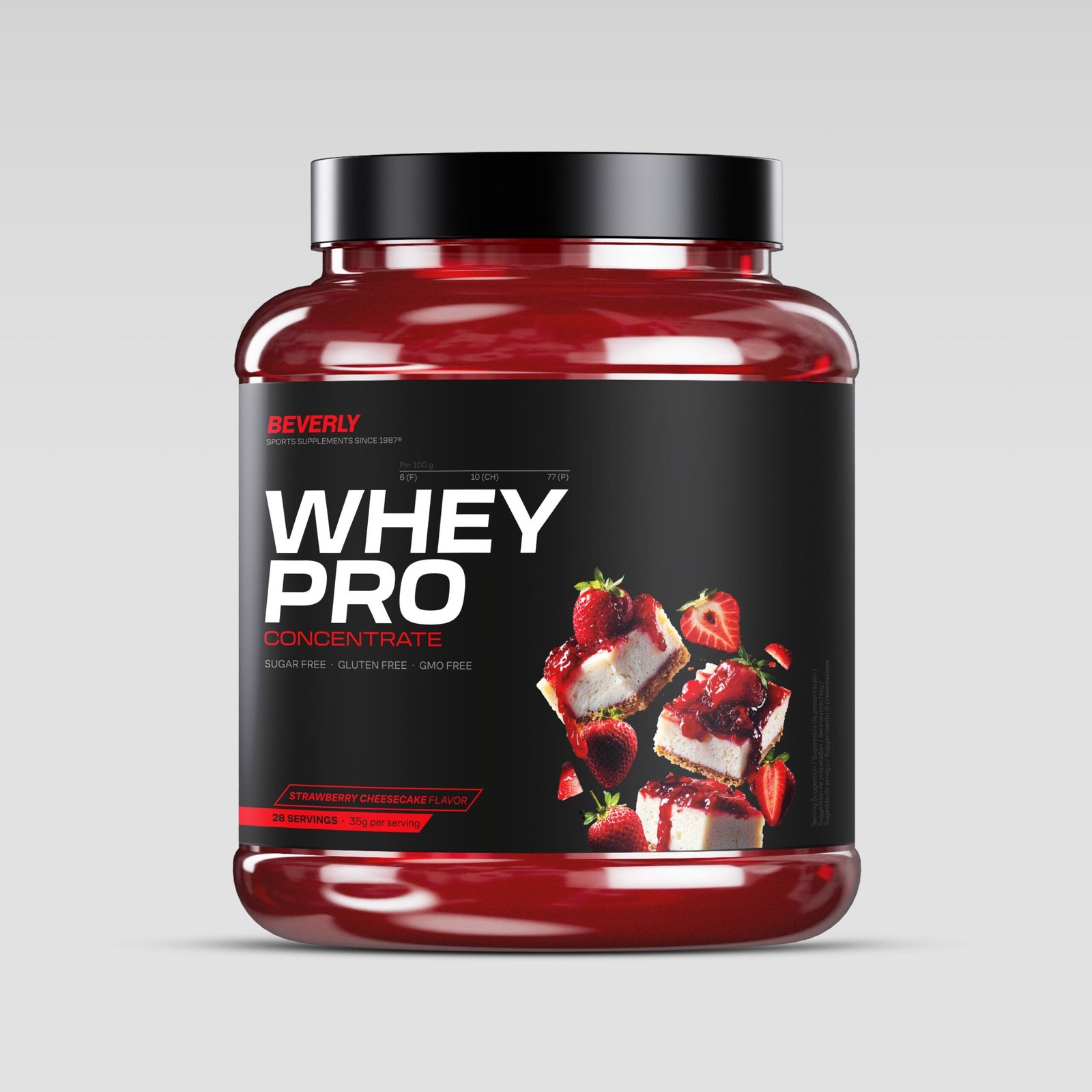 Beverly Nutrition Whey Pro Concentrate 1000g - Image 2