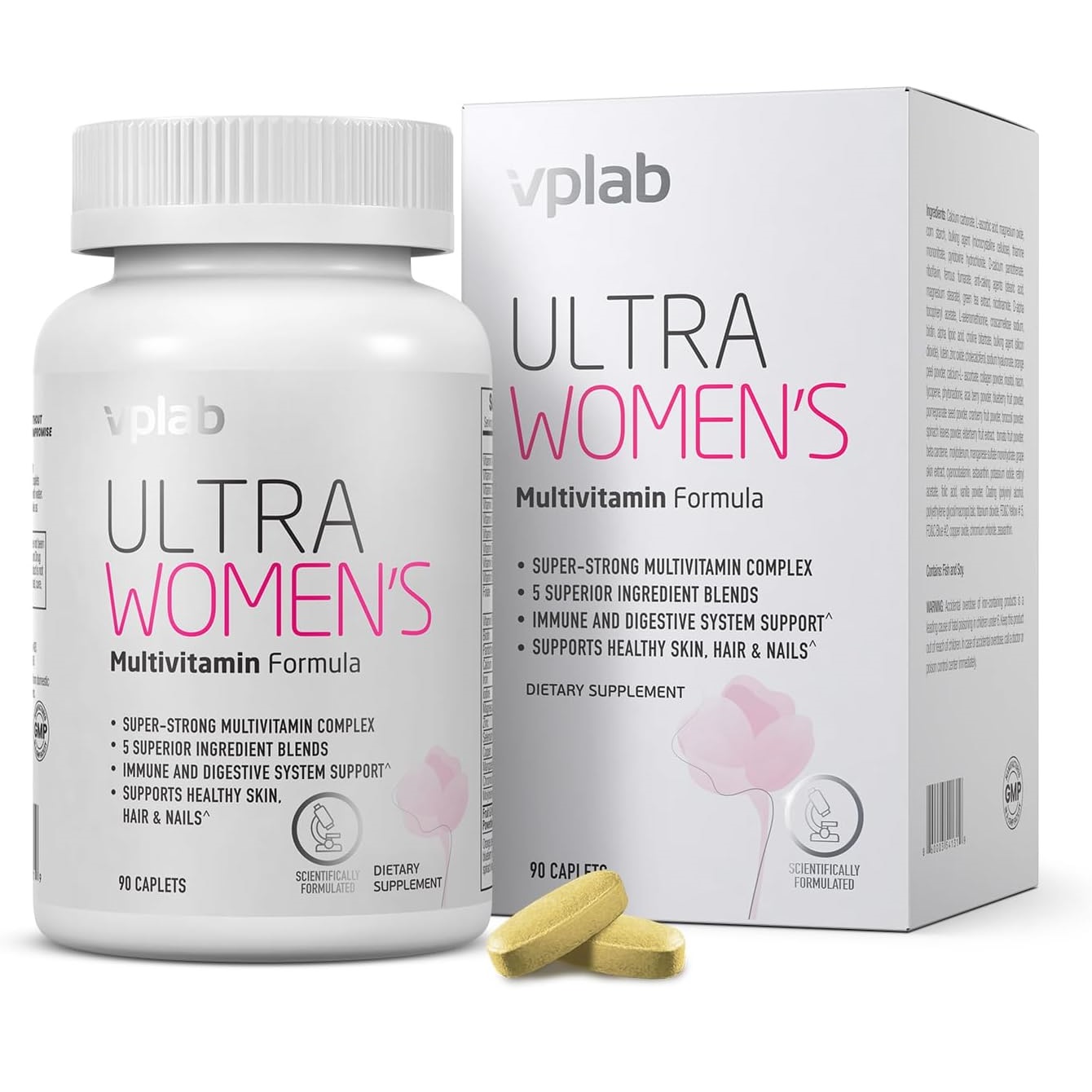 Vplab Ultra Women's Multivitamin Formula 90 caplets